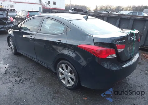 2013 Hyundai Elantra Limited from USA, damaged, VIN 5NPDH4AE3DH264110